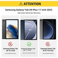 thumbnail image 2 of KOMI for Samsung Galaxy Tab A9+ /A9 Plus Case 11 Inch 2023 (SM-X210/X216/X218) for Kids Girls | Heavy Duty Shockproof Cover with Shoulder Strap/Stand for Samsung A9 Plus Tablet Red, 2 of 7