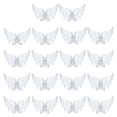 thumbnail image 3 of 12x alas de plumas de ángel Yinane suministros de Disfraces de hadas 110 mm x 65 mm Yinane Costunme juguetes de alas de ángel, 3 of 8