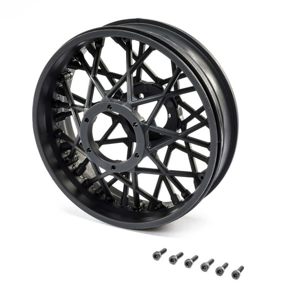 Losi Rear Wheel Set Black PM-MX LOS46001 RC Tire