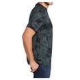 thumbnail image 3 of Yellow Rooster Men's Short Sleeve Crystal Tie-Dye Male T-Shirts Black M, 3 of 6