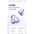 thumbnail image 5 of LAATIKUI Bluetooth headphones M97 ear-mounted high-sound quality open headphones Purple, 5 of 21