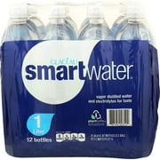 GLACEAU Smart Water 33.8 Fl Oz (Pack of 12)