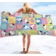 thumbnail image 3 of Snoopy-Albornoz de microfibra de Anime para mujer, de dibujos animados Toalla de baño, bata de baño, Toalla de baño de Spa de playa, regalo para niños, Invierno, 3 of 5