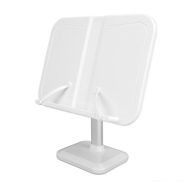 Soporte Para Libros Para Lectura, Soporte Para Libros De Altura Ajustable Con Clips De Página, Soporte Para Libros De Cocina, Soporte Para Lectura De Libros Para Recetas