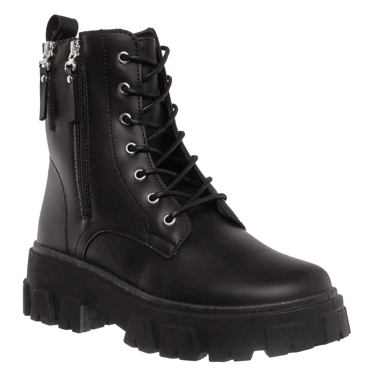 Threaded Boots SNJ Womens Threaded Combat Flat Ankle Boots Nepal | Ubuy