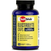 SaltStick Caps, Bottle of 100 Electrolyte Replacement Capsules for Rehydration, Exercise Recovery, Youth & Adult Athletes, Hiking, Camping, Hangovers, & Sports Recovery, Gluten Free, Non-GMO