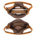 thumbnail image 3 of Montana West Hobo Bags for Women Ultra Soft Vegan Leather Ladies Crossbody Purse With Zipper, Brown, 3 of 7