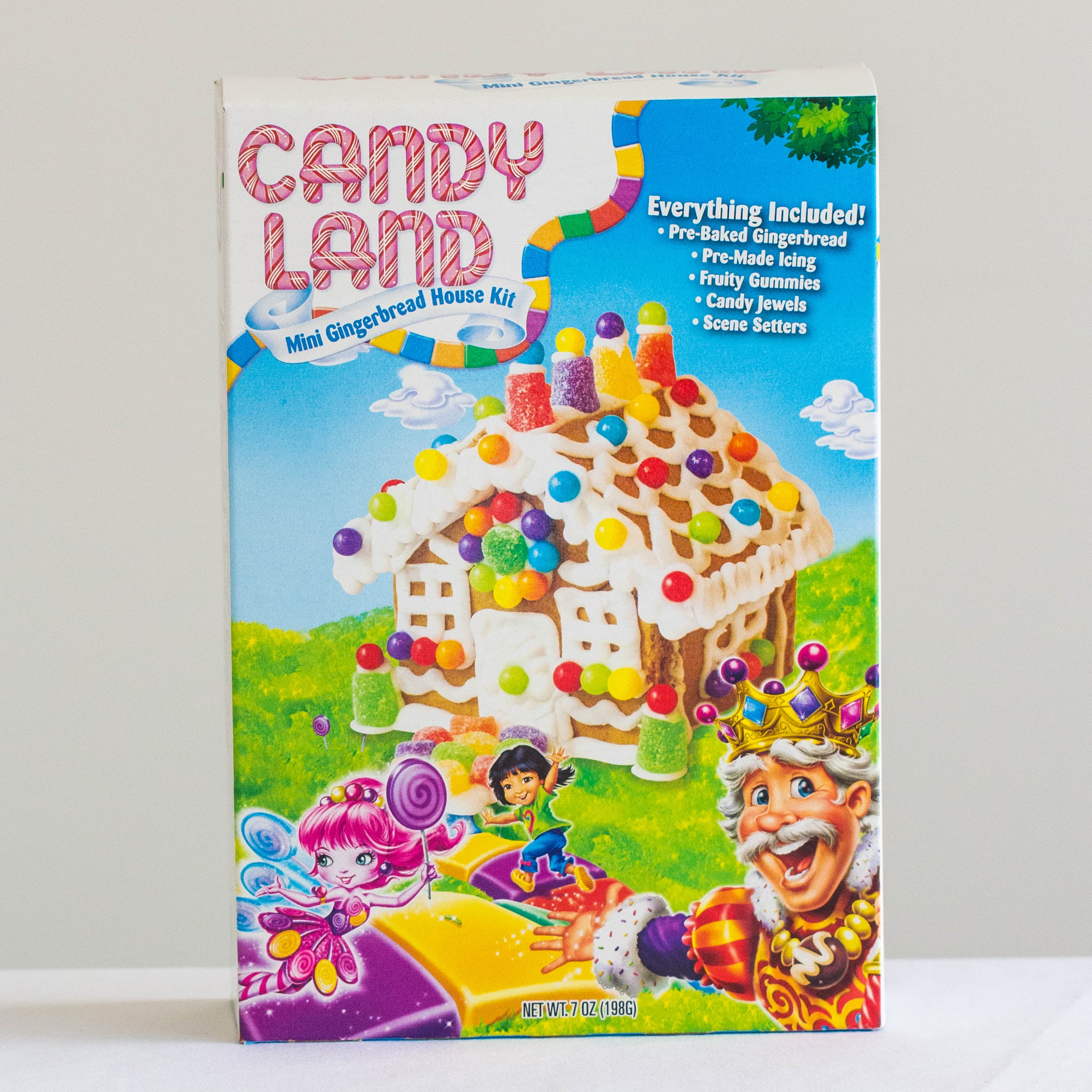 Candy Land Mini Holiday House Gingerbread Cookie Kit Everything