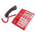 thumbnail image 3 of Botones De Teléfono Grandes Para Personas Mayores, Teléfono Fijo Con Cable Con Volumen Alto, Identificador De Llamadas Y Visualización De Fecha Y Hora Marcación Con Un Solo, 3 of 7