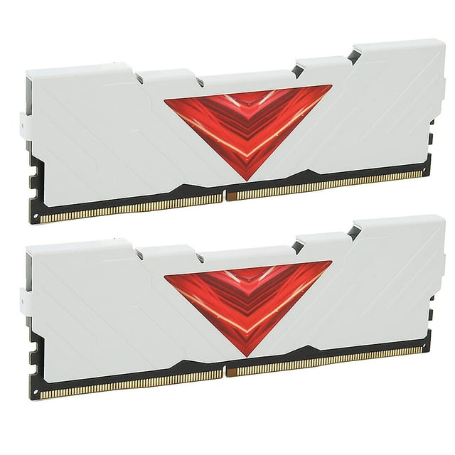 2 Uds Módulo de Memoria de Escritorio 8GB DDR4 3200MHz 25600 Ancho de Banda de Aleación de Aluminio para Juegos para Actualización de Chasis de Computadora ANGGREK Otros