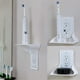 thumbnail image 5 of Soporte para enchufes de pared | Diseño sin perforaciones | Soporte para teléfono y objetos pequeños | Organizador para sala de estar, dormitorio y oficina | Soporte para enchufes que ahorra espacio, 5 of 7