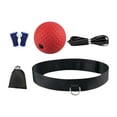 thumbnail image 4 of DYNWAVECA Boxing Ball, Boxing Ball MMA Gear with Adjustable Headband and String to Improve Speed and Hand Eye Coordination Red, 4 of 10