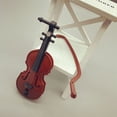 thumbnail image 6 of VERDANVERSE Mini Violin 3Pcs for Toy House Accessories and Traditional Design, 6 of 8