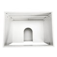 thumbnail image 6 of Ktaxon Farmhouse 24'' Bathroom Vanity Cabinet without Sink Ceramic Top, Washed White (Only Cabinet), 6 of 15