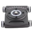 thumbnail image 2 of Aluminum Alloy Table Top Dolly Car Roller Slider for DSLR Rig Film Camera, Create Dynamic Shots, Precise Calibration for Phone and Mirrorless Camera, Quick Connection to Phone, 2 of 7