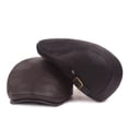 thumbnail image 3 of Qarigey Boinas masculinas Gorra de estilo francés Ajustable PU Sombrero de cuero Newsboy Gorras Casual Moda Algodón Sombreros Decoración Pintor Otoño Sombreros Marrón Ajustable Qarigey AP013441-02, 3 of 6