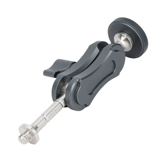 Brazo Articulado Con Cabeza Esférica, Cámara Liviana Y Robusta Brazo Articulado Ajustable De Bloqueo Seguro Antideslizante Con Tornillo De 1/4 De Pulgada Para Luz LED