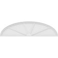 thumbnail image 3 of Ekena Millwork 74"W x 19-1/2"H x 2"P Elliptical 4 Spoke Architectural Grade PVC Pediment, 3 of 7