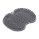 thumbnail image 3 of Estera de pie de ducha TPE exfoliante fregador con ventosas Masajeador de cuerpo Masajeador Cuticles Scrub Pad Hogar Baño suministros Gris Eigraketly HA047908-01B, 3 of 7