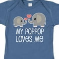 thumbnail image 4 of Inktastic My Poppop Loves Me Grandkids Boys or Girls Baby Bodysuit, 4 of 5
