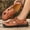 Red Brown, variant on Plus Size Handmade Sandals 38-48 Men's Shoes, Men's Sandals, Men's Flip Flops, Men's Slippers, Men's Boots, Men's Footwear, Men's Shoes on, High-Quality Men's Footwear