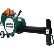 Double Flywheel Electric 7-Ton Compact Gas Log Splitter with Auto Return for Firewood Splitting and Forestry Harvesting