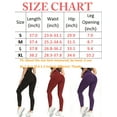 thumbnail image 3 of YouLoveIt Women Yoga Pants High Waist Yoga Leggings Workout Skinny Leggings Pants for Women Tummy Control Leggings Fitness Gym Push Up Tights Casual Yoga Leggings, 3 of 7
