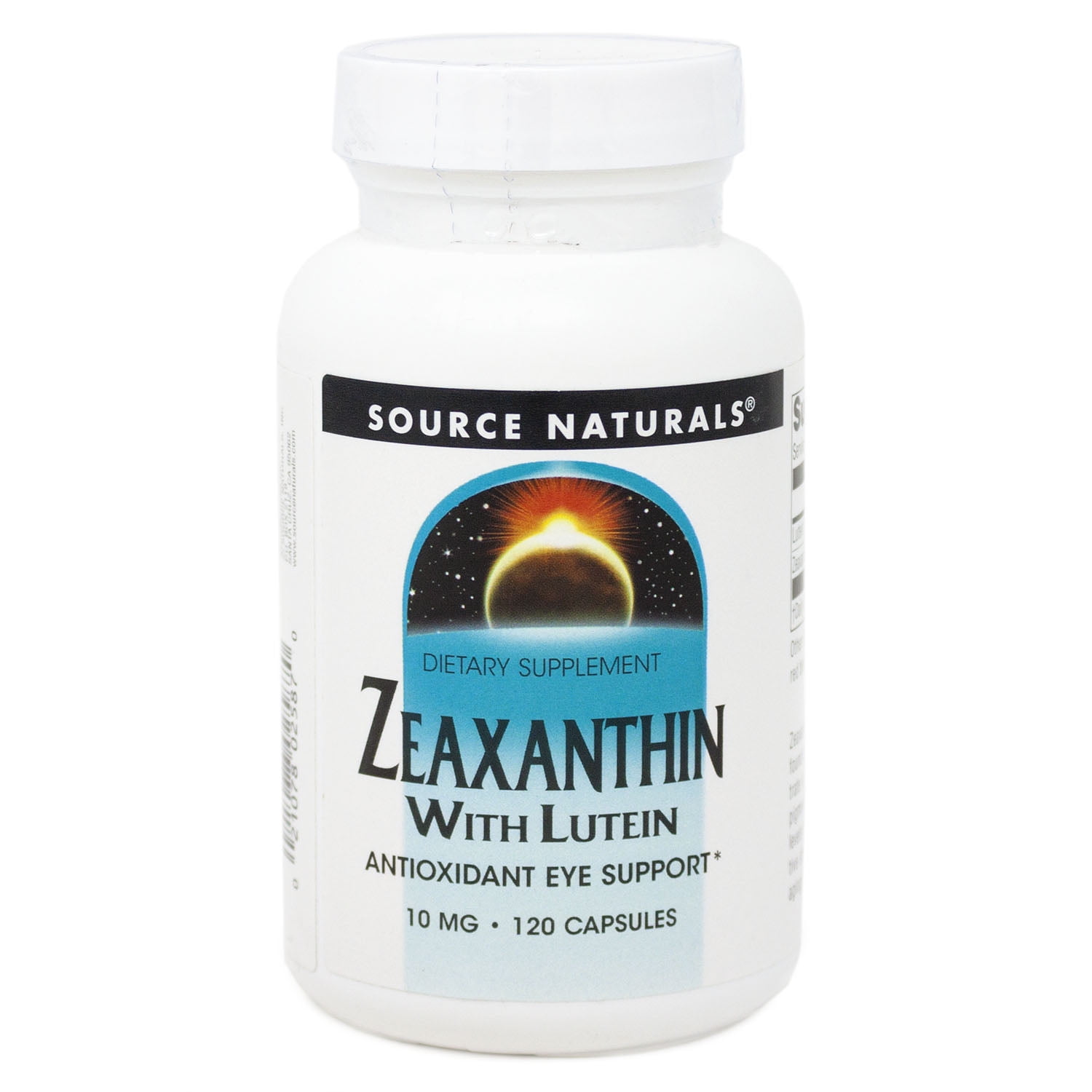 Source Naturals Zeaxanthin with Lutein 10 mg 120 Capsule