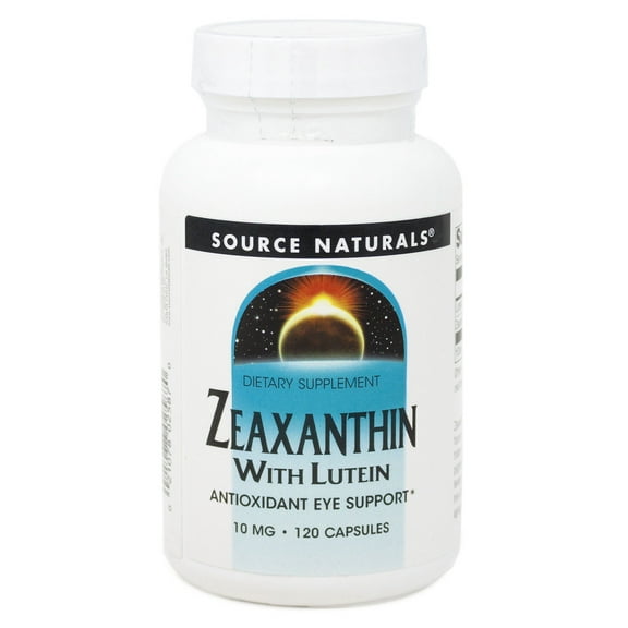 Source Naturals Zeaxanthin with Lutein 10 mg 120 Capsule