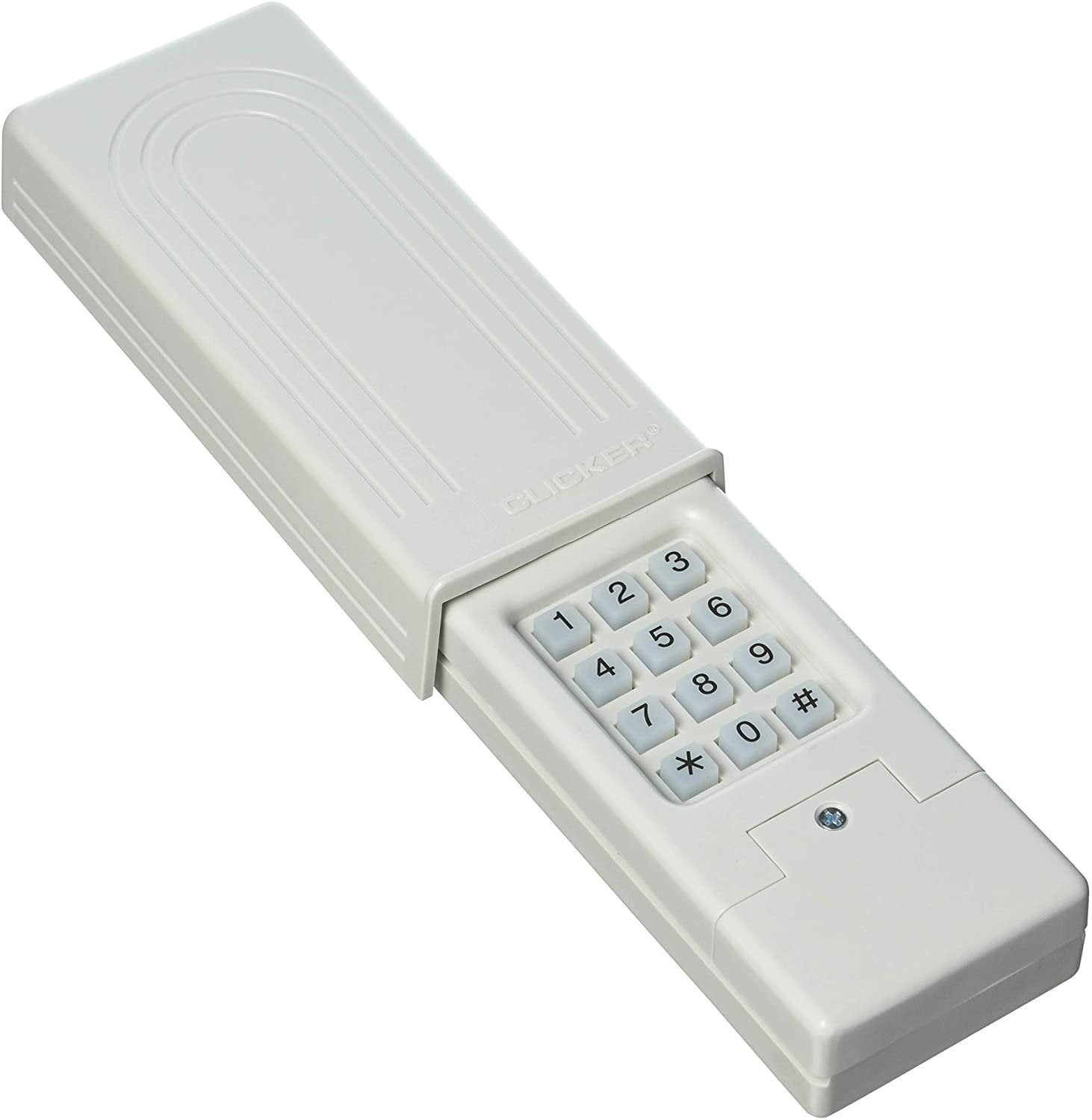 White Details about   Universal Wireless Keyless Entry System Fits Most Garage Door Opener 
