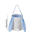 thumbnail image 3 of Wozhuo Sac-cadeau de Bonbons de Pâques Panier Lapin en Forme d'Oeuf Réutilisable Cadeau de Fête, 3 of 6