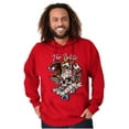 thumbnail image 3 of The Wild Life Skull Panther Tattoo Hoodie Sweatshirt Women Men Brisco Brands X, 3 of 6