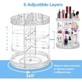thumbnail image 4 of Acrylic Makeup Storage Organizer, Vanity Cosmetic Perfume Organizers, 4 of 5