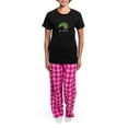 thumbnail image 4 of CafePress - Green Beer Women's Dark Pajamas - Women's Short Sleeve Print T-Shirt and Pants Dark Cotton Pajama Set, 4 of 7