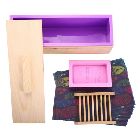 soap loaf mold mould toast pastry rectangular 42oz silicone bread supplies inch cake premium crafts making wood box