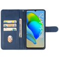 thumbnail image 3 of (Blue)For ZTE Blade A72s Leather Phone Case, 3 of 5