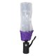 thumbnail image 1 of Paraguas de viaje transparente: resistente al viento, automático, plegable, compacto, transparente, para mujeres, hombres, días lluviosos, bodas, exteriores, morado., 1 of 7