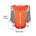 thumbnail image 5 of jiaxiM Running Vest Backpack, Lightweight Running Pack with Phone Holder and Bottle Pocket, Reflective Adjustable Running Vest for Marathon, Hiking, Cycling, Men Women, 5 of 6