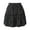 Black, variant on Fgnfyis Women's Summer Cute High Waist Ruffle Skirt Print Swing Beach Mini Skirt Womens Skirts Green L