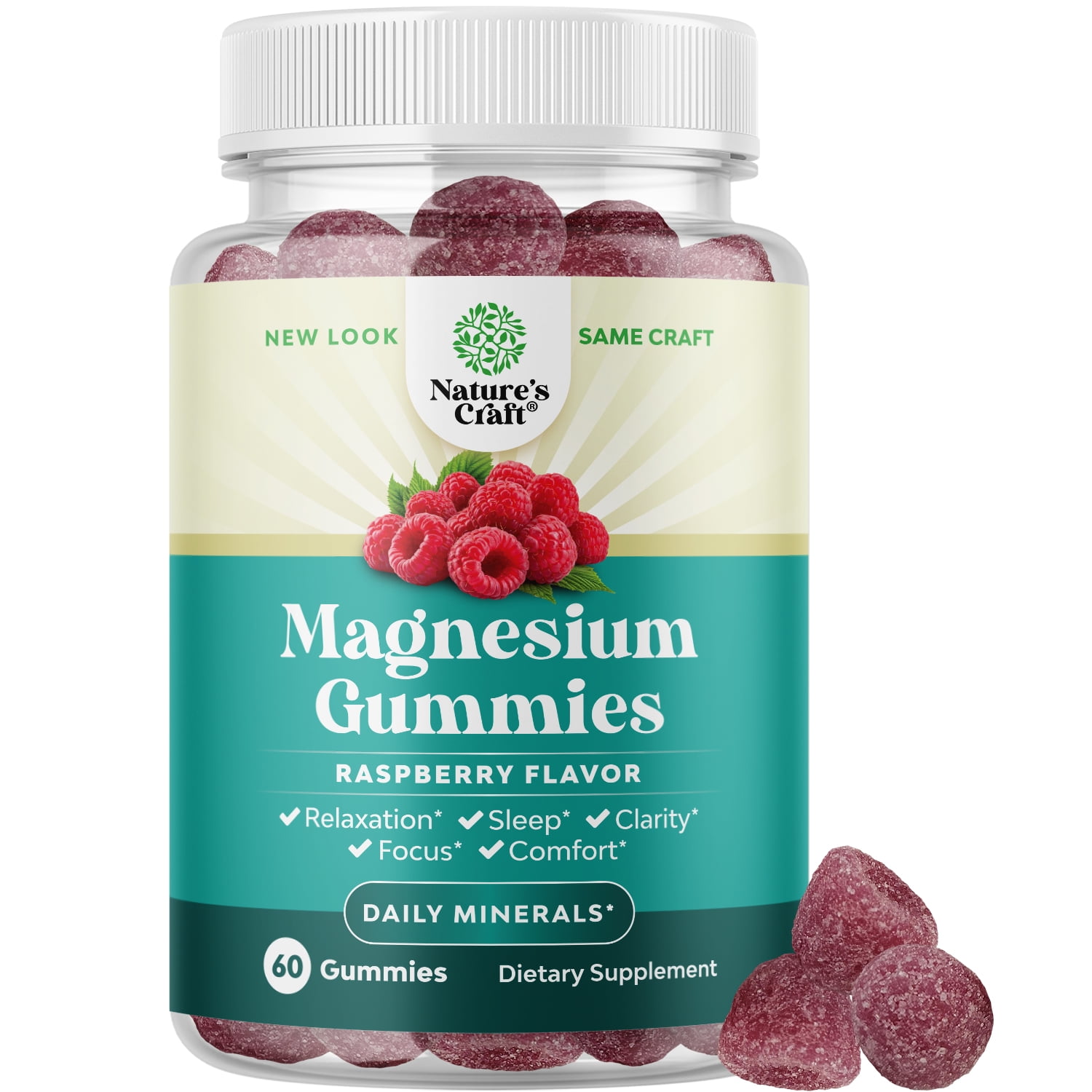 Potent Chewable Magnesium Citrate Gummies Calming Magnesium Gummies