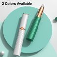 thumbnail image 3 of Eyebrow Hair Trimmer Rechargeable Painless Epilator Eye Brows Razor for Face Upper Lips Hair Remover Brow Shaver with LED Light, 3 of 8