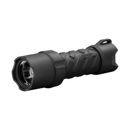 Lite Steel Beam - Polysteel 400 440 Lumen Waterproof Pure Beam Focusing LED Flashlight with Twist Focus and Stainless Steel Core, TWIST FOCUSING OPTIC: The simple Twist Focusing system.., By Coast