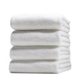thumbnail image 1 of Melocotton 10 Toalla de Baño Completo Blanca Linea Hotelera (150x80cm) 100% Algodón Hilo Open, 750 Gramos. Ideal para Hogar, Hoteles y Hospitales. Práctica y Fácil de Lavar. Body Towel, 1 of 5
