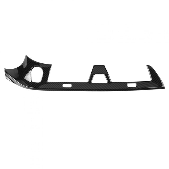 Carbon Fiber Style Car Console Air Condition Outlet Vent Cover for BMW 5 Series G30 2017-2018
