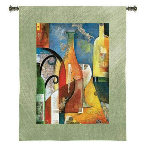 Fine Art Tapestries Vino Wall Tapestry