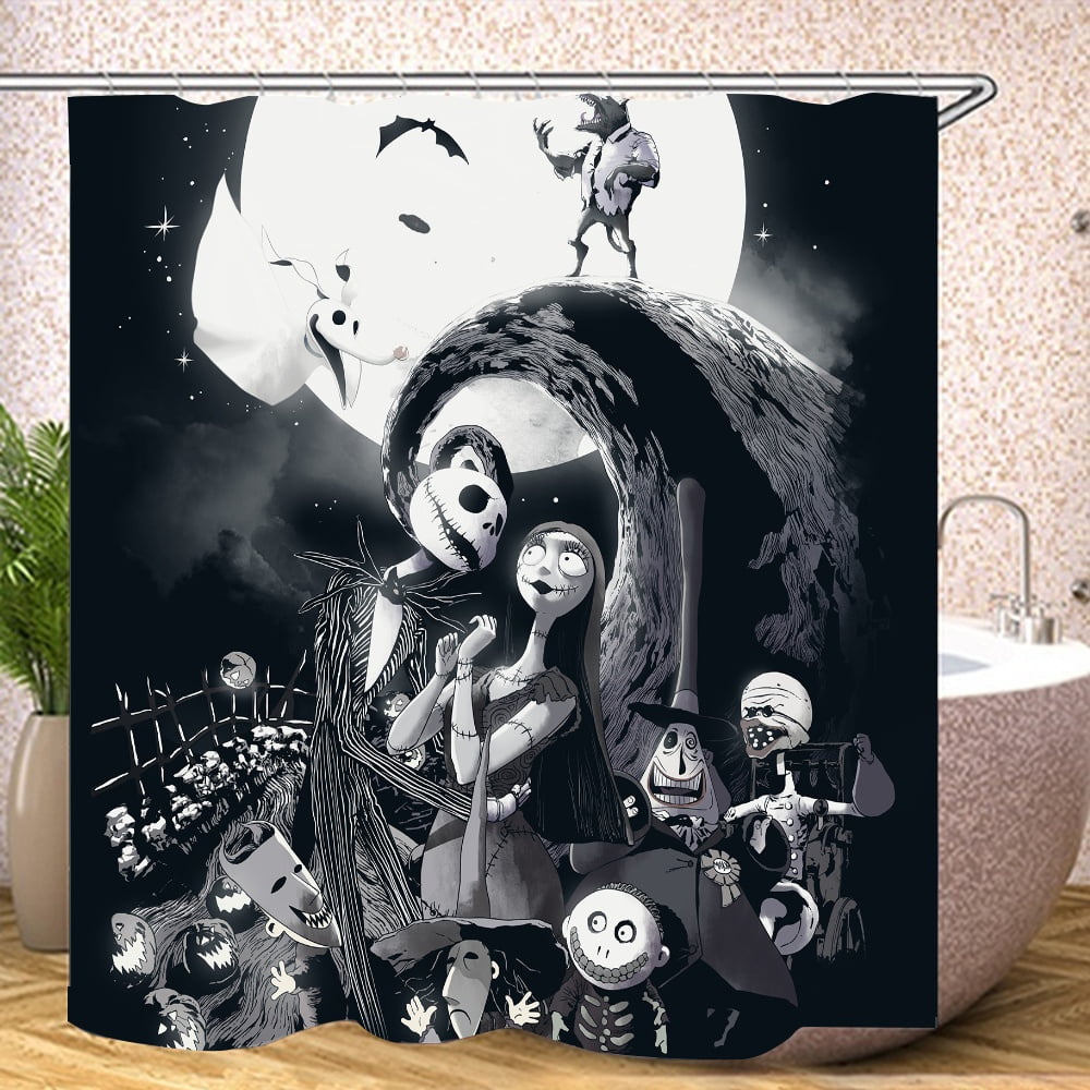 ADESIVO AUTO DECALCOMANIA Vinile JACK AND SALLY Nightmare Before Christmas SCEGLI MISURA EUR 3,60 - IT - Foto 5