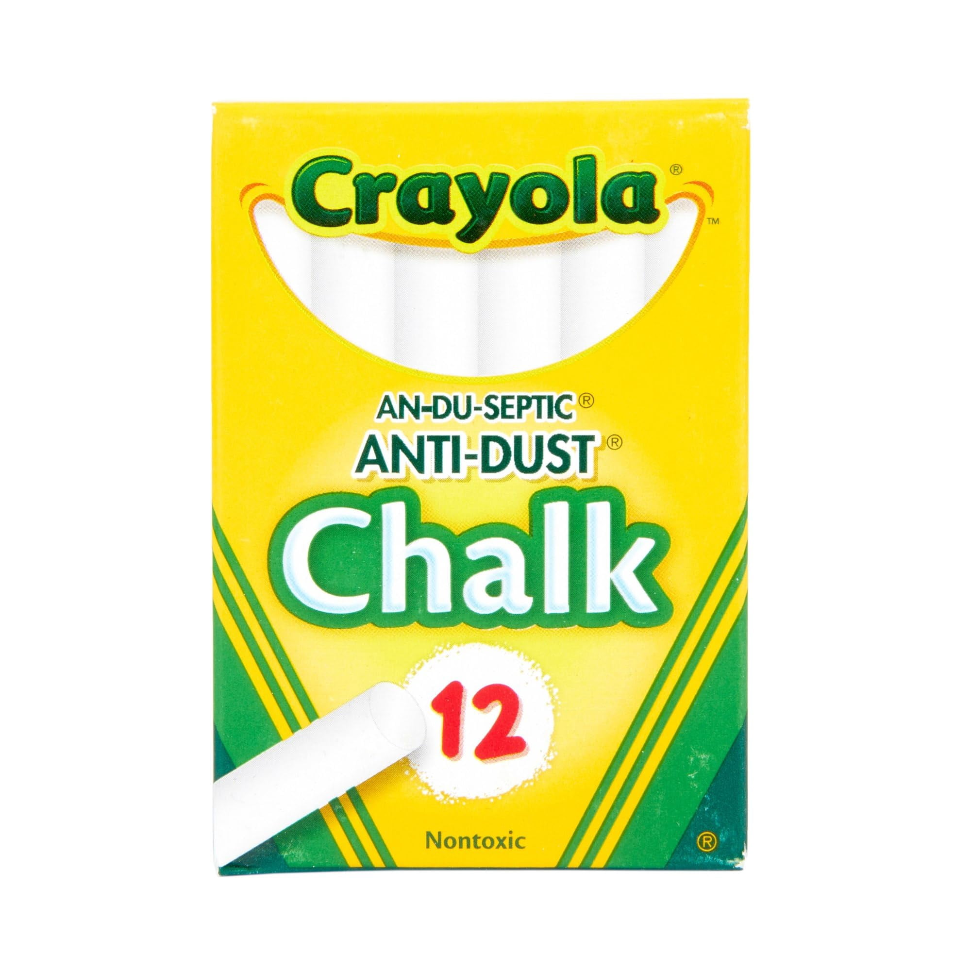 Crayola Anti-Dust White Chalk
