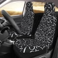 thumbnail image 2 of Sikiie Numbers Car Seat Protector 2 Pack Car Seat Cushion Mat, Car Seat Covers for SUV, Truck, Van, 2 of 7