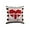 E, variant on Dtchengua Heart Print Decorative Pillow - Red Valentine‘s Throw for Living Room, Bedroom & Festive Ambiance