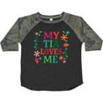 thumbnail image 3 of Inktastic My Tia Loves Me Niece Girls Toddler T-Shirt, 3 of 5